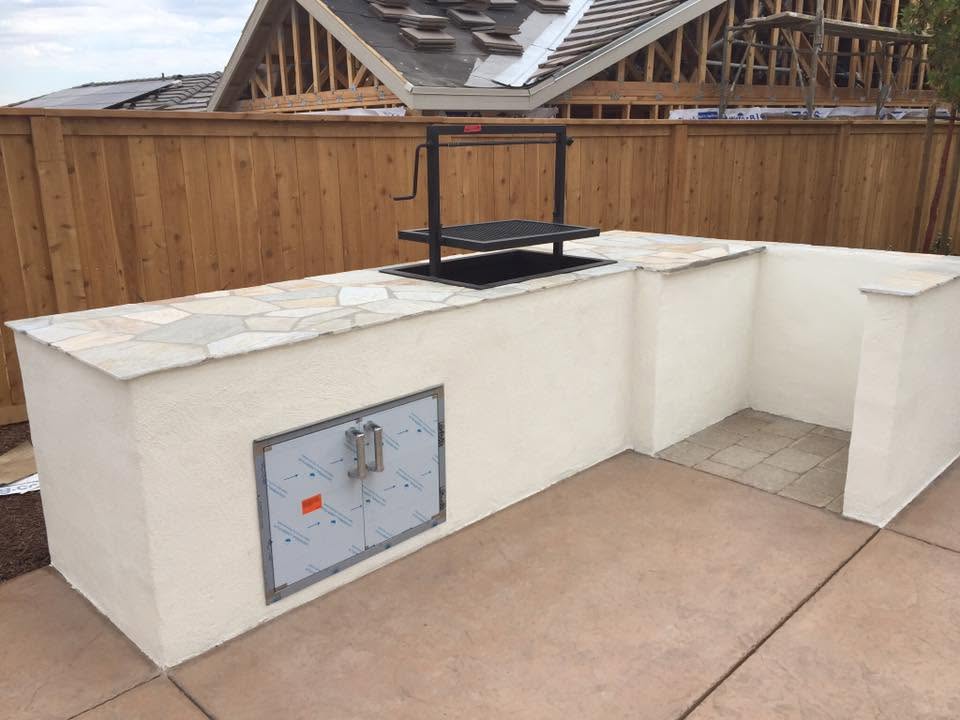 Paver patio installation