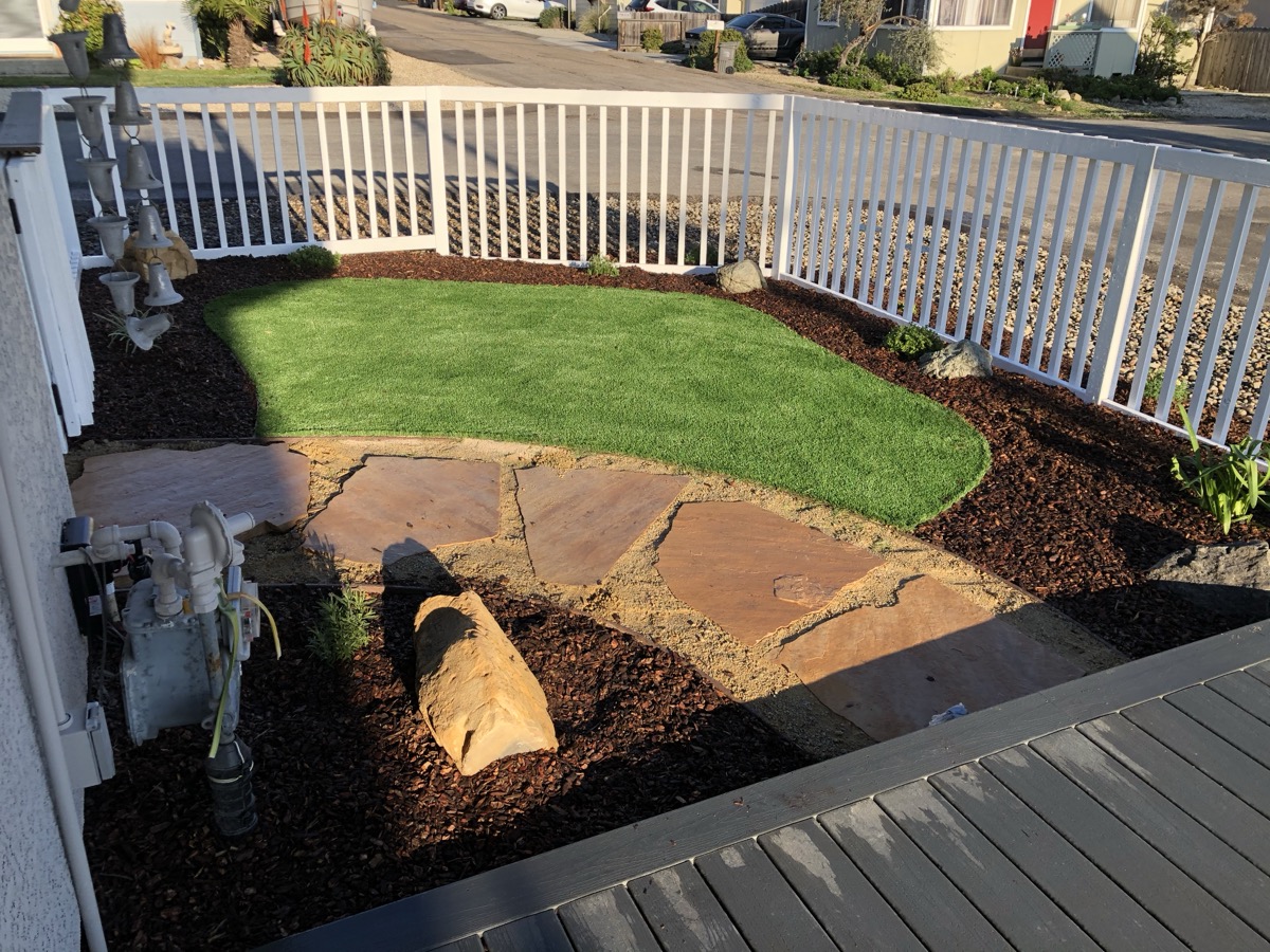 New Era Landscape Artificial Turf project